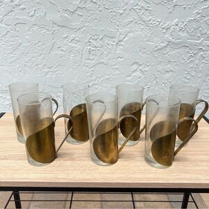 Vintage MCM Danish Hot Toddy Glasses - Set of 7